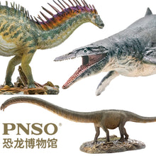 Load image into Gallery viewer, 2019 Pnso Jurassic Dinosaurs Aeum Science And Art Model Mamenchisaurus Mosasaurus amargasaurus 1:35
